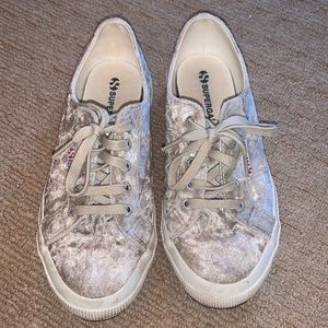 Superga Velvet Sneakers
